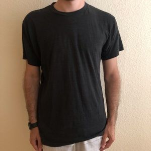 American Apparel dark grey t-shirt